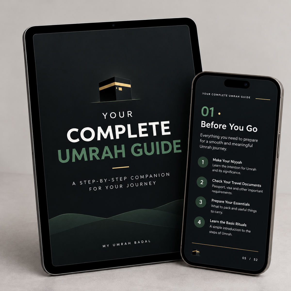 Your Complete Umrah Guide – Step-by-Step Digital Companion (PDF)