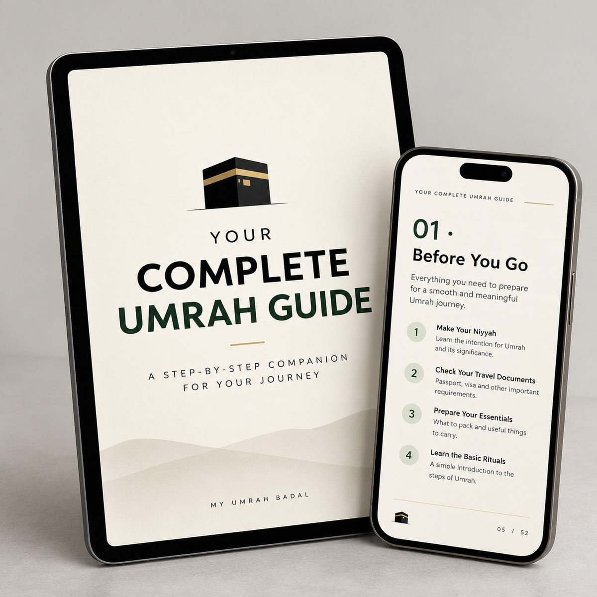Your Complete Umrah Guide – Step-by-Step Digital Companion (PDF)